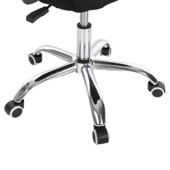 Καρεκλα γραφειου trail2 hm1193 μαυρο mesh-ποδι χρωμιου 62x59x120yεκ. ** Καρεκλα γραφειου trail2 hm1193 μαυρο mesh-ποδι χρωμιου 62x59x120yεκ. **