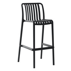 Σκαμπο bar πολυπροπυλενιου convee hm6098.02 μαυρο 38,5x49,5x102υεκ. **