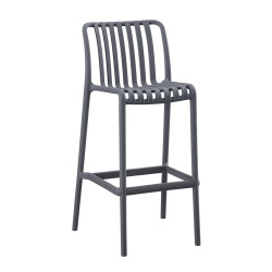 Σκαμπο bar πολυπροπυλενιου convee hm6098.03 γκρι 38,5x49,5x102υεκ. **