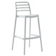 Σκαμπο bar πολυπροπυλενιου snod hm6099.01 λευκο 37,2x50x101,5υεκ. **