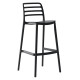 Σκαμπο bar πολυπροπυλενιου snod hm6099.02 μαυρο 37,2x50x101,5υεκ. **