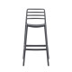 Σκαμπο bar πολυπροπυλενιου snod hm6099.03 γκρι 37,2x50x101,5υεκ. **