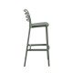 Σκαμπο bar πολυπροπυλενιου snod hm6099.07 olive green 37,2x50x101,5υεκ. **