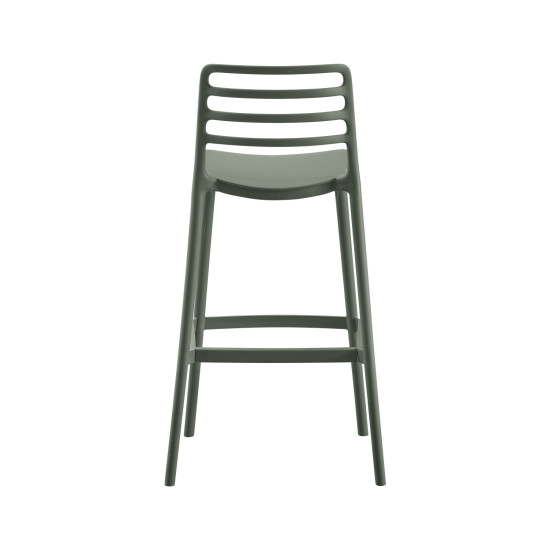 Σκαμπο bar πολυπροπυλενιου snod hm6099.07 olive green 37,2x50x101,5υεκ. **