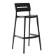 Σκαμπο bar πολυπροπυλενιου snod2 hm6100.02 μαυρο 37,2x50x101,5υεκ. **