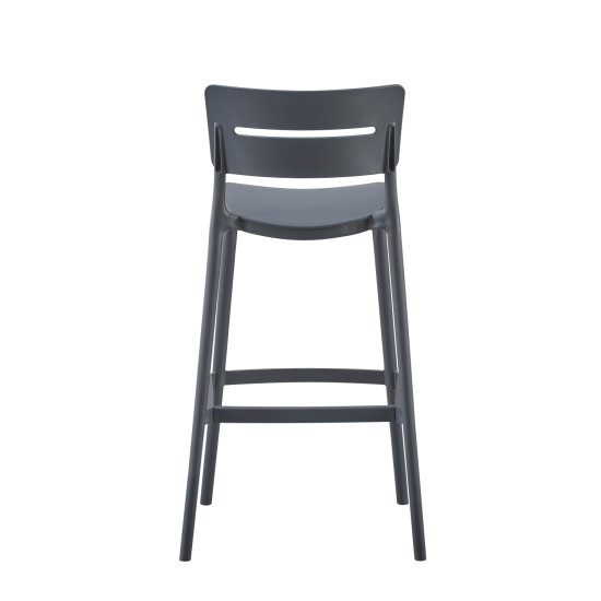 Σκαμπο bar πολυπροπυλενιου snod2 hm6100.03 γκρι 37,2x50x101,5υεκ. **