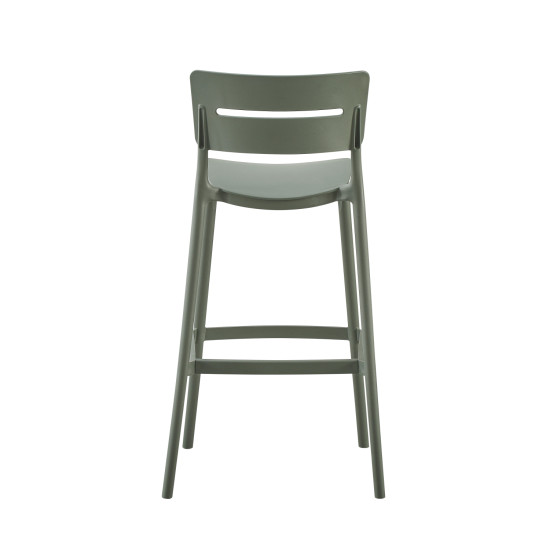 Σκαμπο bar πολυπροπυλενιου snod2 hm6100.05 olive green 37,2x50x101,5υεκ. **