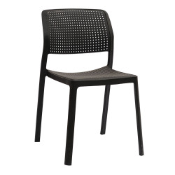 Καρεκλα εξωτ.χωρου comfee hm6101.02 μαυρο πολυπροπυλενιο 41x57x82υεκ. **