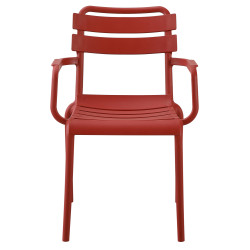 Πολυθρονα πολυπροπυλενιου philly hm6123.07 κοκκινο 58,5x49x83,5υεκ. ** Πολυθρονα πολυπροπυλενιου philly hm6123.07 κοκκινο 58,5x49x83,5υεκ. **