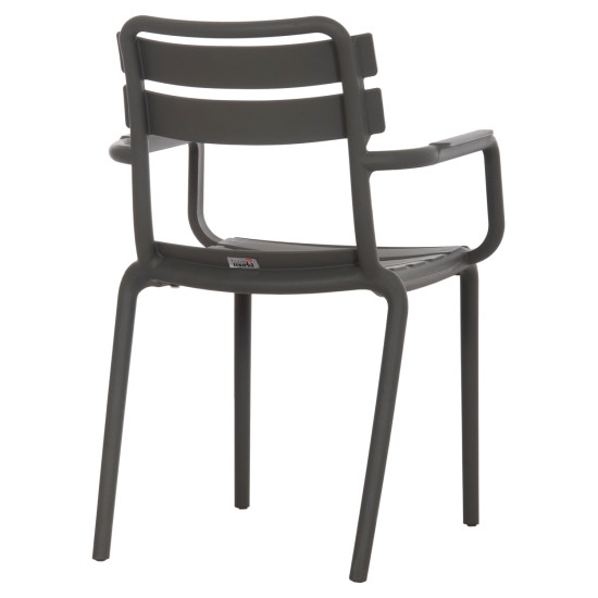 Πολυθρονα πολυπροπυλενιου philly hm6123.04 olive green 58,5x49x83,5υεκ. **