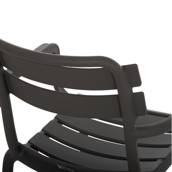 Πολυθρονα πολυπροπυλενιου philly hm6123.04 olive green 58,5x49x83,5υεκ. **