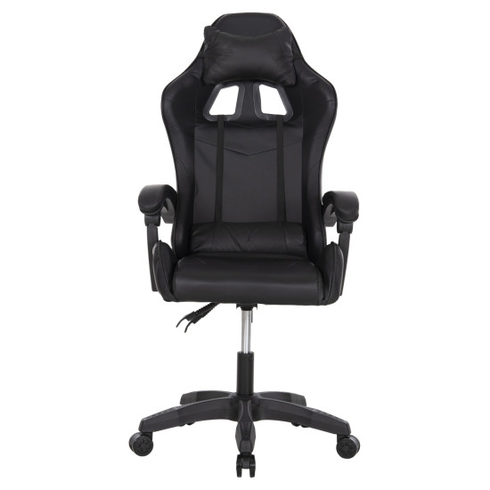 Καρεκλα γραφειου gaming mancer hm1194 μαυρο pu-μαυρο πολυπροπυλενιο 59x69x125υεκ. ** Καρεκλα γραφειου gaming mancer hm1194 μαυρο pu-μαυρο πολυπροπυλενιο 59x69x125υεκ. **