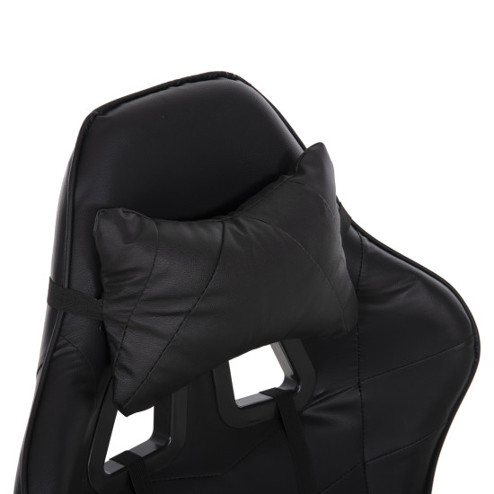 Καρεκλα γραφειου gaming mancer hm1194 μαυρο pu-μαυρο πολυπροπυλενιο 59x69x125υεκ. ** Καρεκλα γραφειου gaming mancer hm1194 μαυρο pu-μαυρο πολυπροπυλενιο 59x69x125υεκ. **