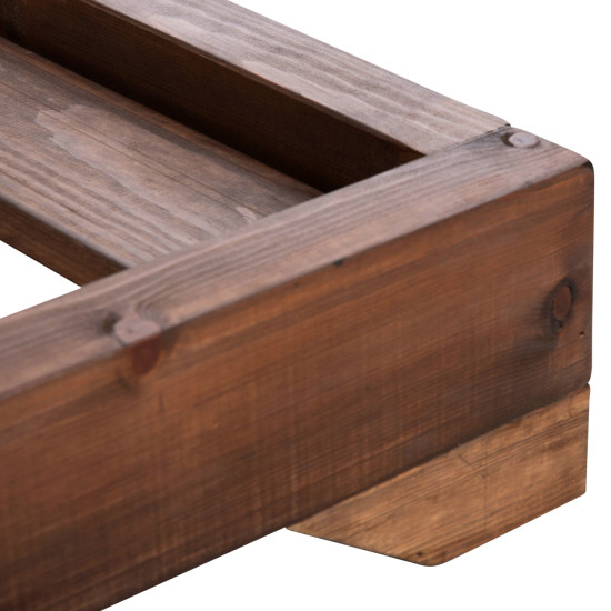 Ξαπλωστρα ikaria με ποδι hm6107.01 πευκο σε καρυδι-μονο σκελετοσ 80x208x100yεκ. ** Ξαπλωστρα ikaria με ποδι hm6107.01 πευκο σε καρυδι-μονο σκελετοσ 80x208x100yεκ. **