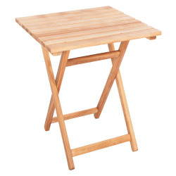 Τραπεζι σκηνοθετh λημνοσ hm5647.02 φυσικοσ εμπoτισμοσ 60χ60χ75υεκ. **