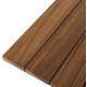 Τραπεζι τετραγωνο leo hm9860.11 μασιφ ξυλο τεακ 60x60x75υεκ. **