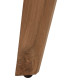 Τραπεζι τετραγωνο leo hm9860.11 μασιφ ξυλο τεακ 60x60x75υεκ. **