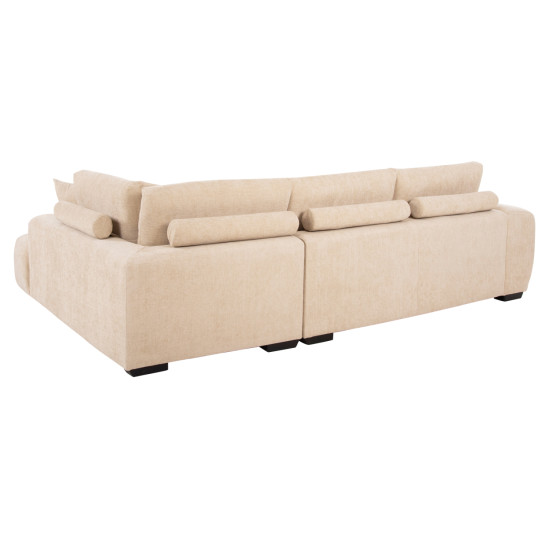 Καναπεσ γωνια (δεξια) coven hm3266.01r εκρου υφασμα 298x102-208x85υεκ. **