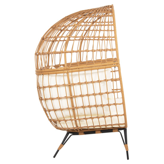 Πολυθρονα φωλια miami 2 ατομων τυπου rattan hm5870.11 132.5x90x154υεκ **