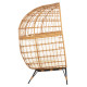 Πολυθρονα φωλια miami 2 ατομων τυπου rattan hm5870.11 132.5x90x154υεκ **