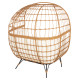 Πολυθρονα φωλια miami 2 ατομων τυπου rattan hm5870.11 132.5x90x154υεκ **