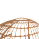 Πολυθρονα φωλια miami 2 ατομων τυπου rattan hm5870.11 132.5x90x154υεκ **