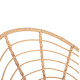 Πολυθρονα τυπου φωλια μεταλλικη allegra hm5458.11 με wicker μπεζ 73x78x88υεκ. **