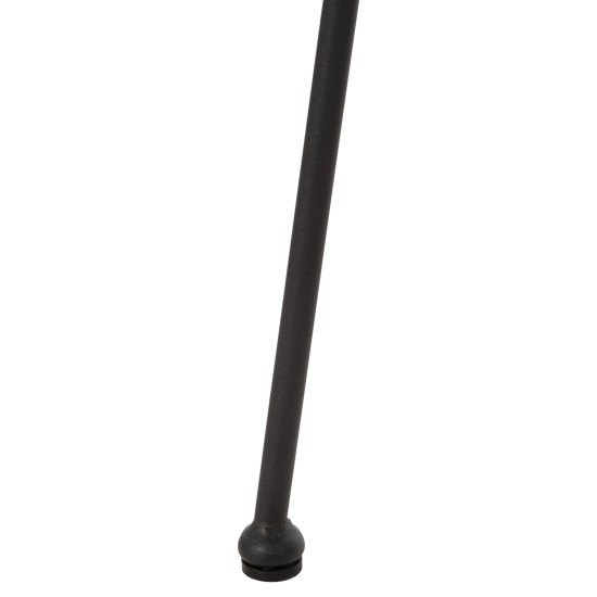 Πολυθρονα τυπου φωλια μεταλλικη allegra hm5458.12 με wicker-μαυρο 73x78x88υεκ. **