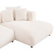Καναπεσ γωνια (δεξια) 3-θεσιοσ grace hm3280.02r λευκο υφασμα 252x160x70-90υεκ **