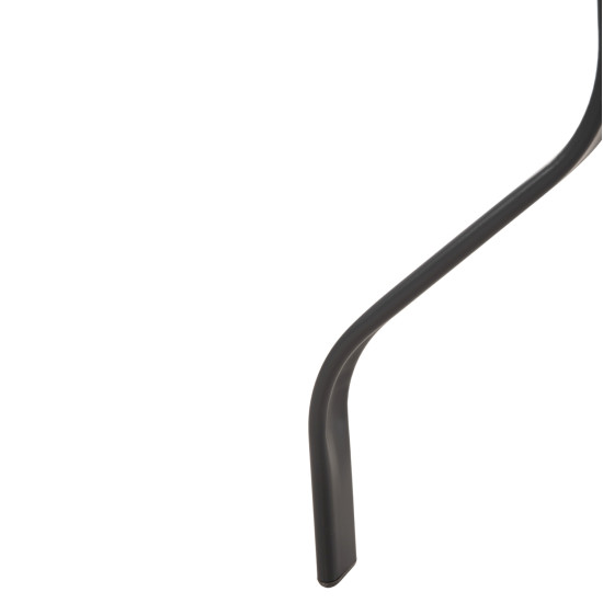 Τραπεζι μπαρ τετραγωνο figgy hm6066.01 μεταλλικο γκρι-γυαλι ασφαλειασ 60x60x100υεκ **