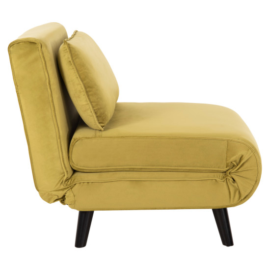 Πολυθρονα κρεβατι braxton hm8425.23 βελουδο λαδι 78x88x78υεκ. **