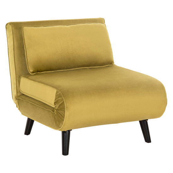 Πολυθρονα κρεβατι braxton hm8425.23 βελουδο λαδι 78x88x78υεκ. **