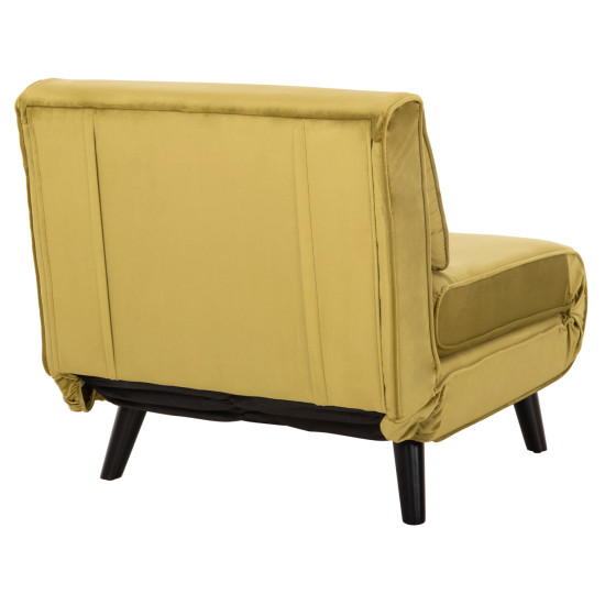 Πολυθρονα κρεβατι braxton hm8425.23 βελουδο λαδι 78x88x78υεκ. **