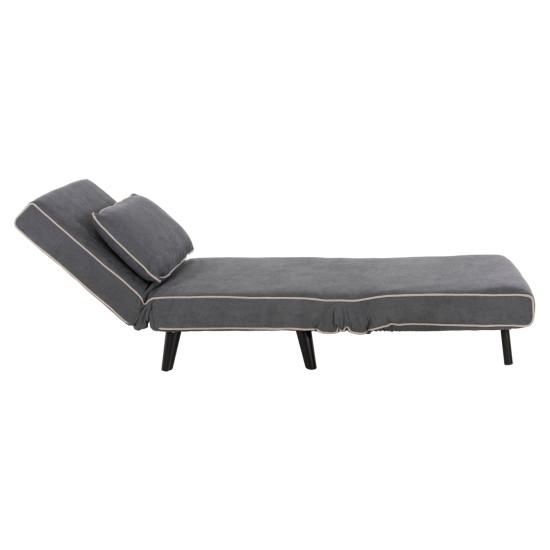 Πολυθρονα κρεβατι braxton hm8425.10 σκουρο γκρι υφασμα 78x88x78υεκ. **