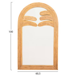 Καθρεπτησ τοιχου reflect hm4367 φυσικο rattan 60x4,5x100υεκ. ** Καθρεπτησ τοιχου reflect hm4367 φυσικο rattan 60x4,5x100υεκ. **