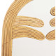 Καθρεπτησ τοιχου reflect hm4367 φυσικο rattan 60x4,5x100υεκ. **