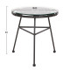 Σετ εξωτερικου χωρου 3τμχ allegra hm21047.12 μαυρο συνθ.rattan & μεταλλο **