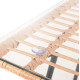 Τραπεζακι gerry hm5717.11 με wicker μπεζ-μαυρο μεταλ.σκελετο 50x50x47,5υεκ. **