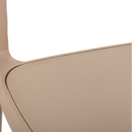 Πολυθρονα πολυπροπυλενιου eva hm6155.03 καπουτσινο με μπεζ σχοινι 56,5x53x80υεκ. ** Πολυθρονα πολυπροπυλενιου eva hm6155.03 καπουτσινο με μπεζ σχοινι 56,5x53x80υεκ. **