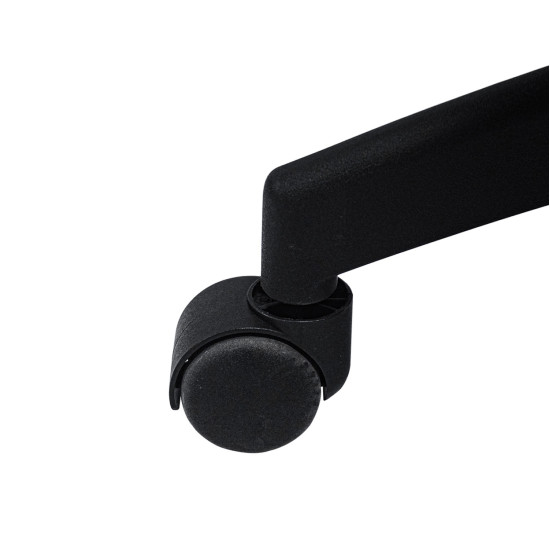 Καρεκλα γραφειου mexer hm1195.01 μαυρο mesh-μεταλ.βαση-nylon σκελετοσ 68x70x136υεκ. **