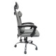 Καρεκλα γραφειου croner hm1196.02 γκρι mesh-μεταλ.βαση-nylon σκελετοσ 58x67x124υεκ. **