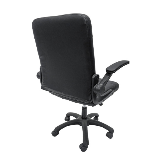 Καρεκλα γραφειου portima hm1197.01 μαυρο pvc-nylon σκελετοσ & βαση 69x57x97υεκ. **