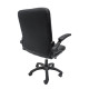 Καρεκλα γραφειου portima hm1197.01 μαυρο pvc-nylon σκελετοσ & βαση 69x57x97υεκ. **