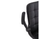 Καρεκλα γραφειου portima hm1197.01 μαυρο pvc-nylon σκελετοσ & βαση 69x57x97υεκ. **