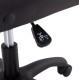 Καρεκλα γραφειου portima hm1197.03 γκρι pvc-μαυροσ nylon σκελετοσ & βαση 66.5x60x97υεκ **