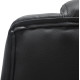 Καρεκλα γραφειου canan hm1201 μαυρo pvc-μαυρο nylon-βαση χρωμιου 66x61x105υεκ. **