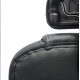 Καρεκλα γραφειου octavius hm1202 μαυρο pvc & nylon-μεταλ.χρωμιο βαση 63x73x129υεκ **