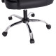 Καρεκλα γραφειου octavius hm1202 μαυρο pvc & nylon-μεταλ.χρωμιο βαση 63x73x129υεκ **