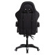 Πολυθρονα gaming darren hm1203.04 μαυρο-λευκο pvc & nylon 58.5x100x120υεκ. **