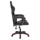 Πολυθρονα gaming darren hm1203.01 μαυρο-κοκκινο pvc & nylon 58.5x100x120υεκ. **